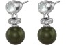 Серьги серебро с жемчугом и куб. цирконием Pearl Kiss 34S от Rivoli (арт.ABS-3-8-34-S)
