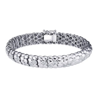 Браслет с бриллиантами из белого золота «La Nordica» MYJEWELS (арт.49-12-1000-0705220-AS)