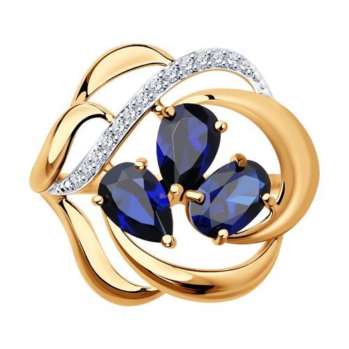 Кольцо золотое пробы 585 (Арт.714733)