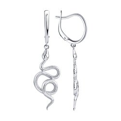 Серьги из серебра (Арт.94025260)