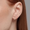 Серьги из золота с фианитами (Арт.0200215)