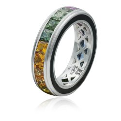 Кольцо из золота с сапфиром Русские Самоцветы (Арт.38442)