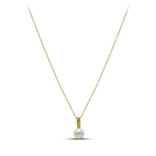 Ожерелье серебро с жемчугом «Сияние Pearl Collection» MyJewels (арт.052231407gp_zhemchugkult)