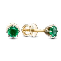 Серьги Русские самоцветы (Арт.95486)