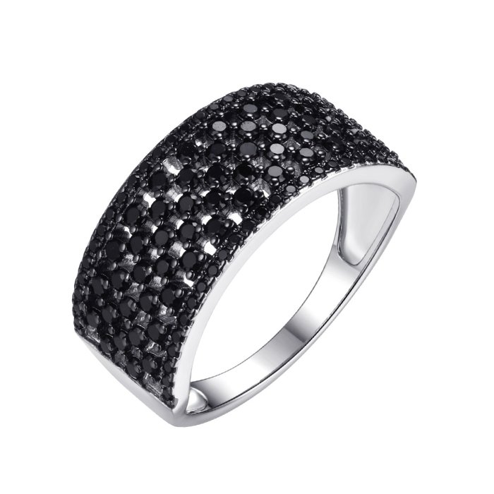 Кольцо из серебра с шпинелью (Арт.cz-r01595-x-wb-x-x-b)