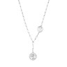 Ожерелье с жемчугом «Baroque Grace» из серебра 925 Fresh Jewelry (арт.PI-N436-18-X-W-PN-X-X)