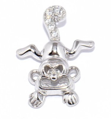 Подвеска Серебряные крылья (Арт.03m-003-59_kubcirkonii)