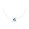 Колье из серебра с топазом (Арт.92070053)