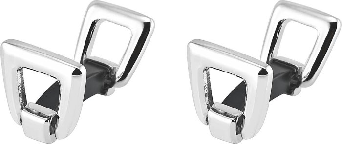 Запонки из ювелирного сплава с смолой (Арт.2-b-1003-20-e)