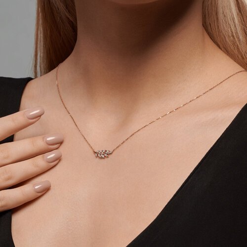 Колье из золота с бриллиантами (Арт.1070327)