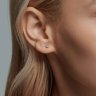 Серьги из золота с фианитами (Арт.51-122-01365-3)