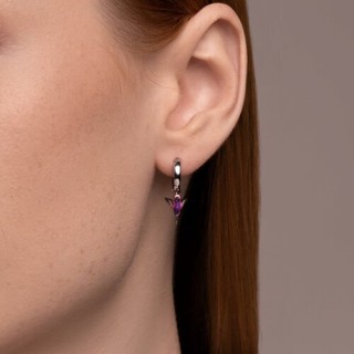 Серьги из серебра с эмалью «Колибри мечты» Соколов (арт.94026479)