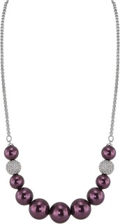 Ожерелье с жемчугом и кубическим цирконием «Galaxy Berry» Rivoli (арт.203L-18)