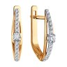 Серьги из золота с бриллиантами (Арт.51-220-02013-1)