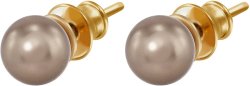 Серьги из серебра с жемчугом (Арт.aas-15-6-9-g)