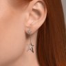 Серьги из белого золота с бриллиантами (Арт.1022263-3)