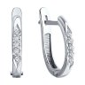 Серьги из белого золота с бриллиантами (Арт.52-220-02079-1)