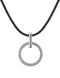 Кулон из серебра с кристаллом swarovski (Арт.xfpo-a-24-swr-1-10-s)