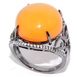 Кольцо Серебряные крылья (Арт.21sr000731c-1v-96-131_sintetika_kubcirkonii_70)