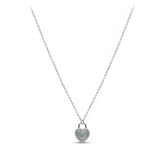 Ожерелье серебро с жемчугом «Сердце Перламутра» My-Jewels (арт.0522)