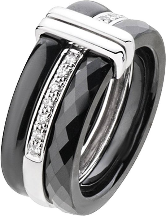 Кольцо из белого золота с бриллиантом (Арт.ti019gcnb)