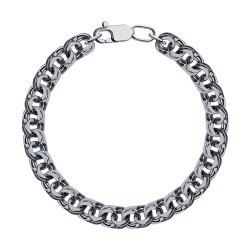 Браслет из серебра с алмазной гранью (Арт.995141204)