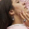 Кольцо с бриллиантами, жемчугом и сапфирами «Мозаика рассвета» JvG (арт.MKRG0557)