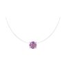 Колье из серебра с аметистом (Арт.92070054)
