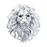 Брошь из серебра с фианитами (Арт.94049007)