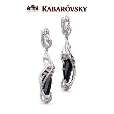 Серьги Кабаровский (Арт.12-035-1300)