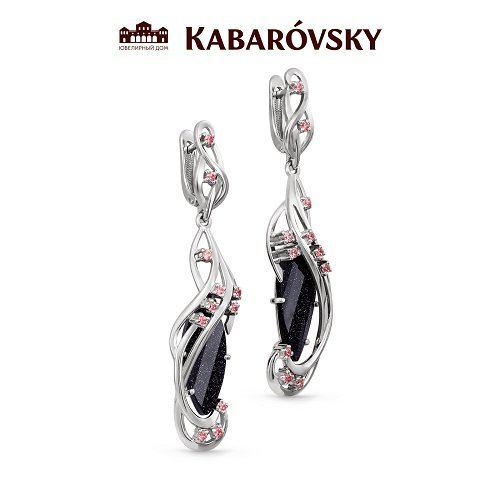 Серьги Кабаровский (Арт.12-035-1300)