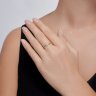 Кольцо из золота с фианитами (Арт.019320)