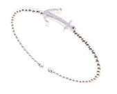 Браслет с сапфиром «La Nordica» из белого золота 585° La Nordica (арт.49-12-2107042-CM)