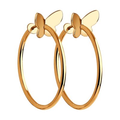 Серьги из золота (Арт.029051)