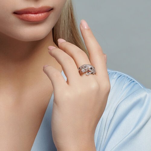 Кольцо золотое пробы 585 (Арт.716340)