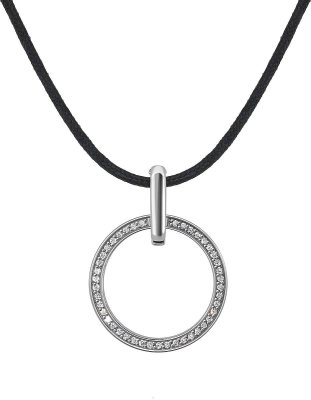 Кулон серебряный с куб. цирконием «Круг гармонии» Rivoli (арт.XFPO-A-26-SWR-1-12-S)