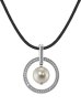 Кулон из серебра с кристаллом swarovski (Арт.xfpo-a-26-swr-1-12-s)