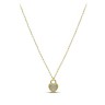 Ожерелье серебряное с жемчугом «Сердце Перламутра» MYJEWELS (арт.0522)