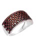 Кольцо с кубическим цирконием «Caviar Shine» серебро 925 Fresh Jewelry (арт.CZ-R01595-X-WB-X-X-DG)