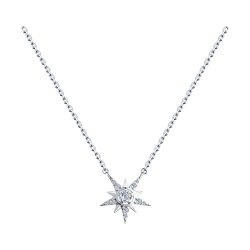 Колье из серебра с фианитами (Арт.94070322)