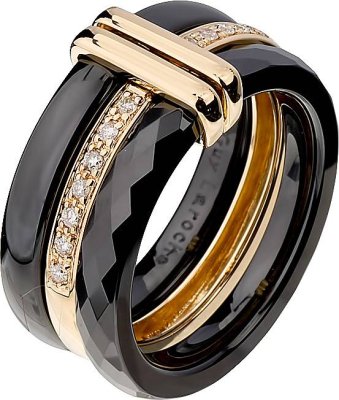 Кольцо из золота с бриллиантом (Арт.ti019jcnb)