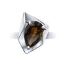 Кольцо из серебра с раухтопазом (Арт.92011971)