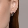 Серьги из белого золота с бриллиантами (Арт.1022251-3)
