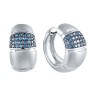 Серьги из белого золота с бриллиантом (Арт.yk219966ea_sr_wg)