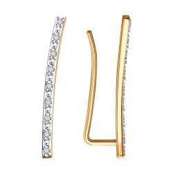 Серьги из золота с бриллиантами (Арт.51-220-02024-1)