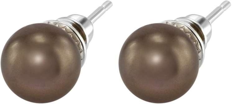 Серьги из серебра с жемчугом (Арт.aas-13-10-33-s)