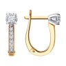 Серьги из золота с бриллиантами (Арт.51-220-02459-1)