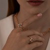 Кольцо из золота с бриллиантами «Цветок Ночи» Соколов (арт.7010142)
