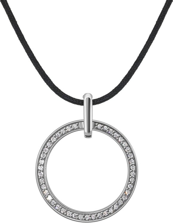 Кулон из серебра с кристаллом swarovski (Арт.xfpo-a-31-swr-1-14-s)