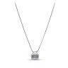 Ожерелье серебряное с кубическим цирконием «Крылья сияния» Myjewels (арт.0522)
